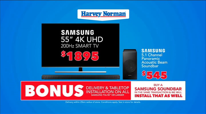 harvey norman soundbars sale