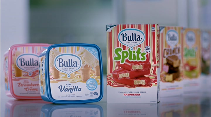 Bulla promotes its Australian origins in new advertising campaign